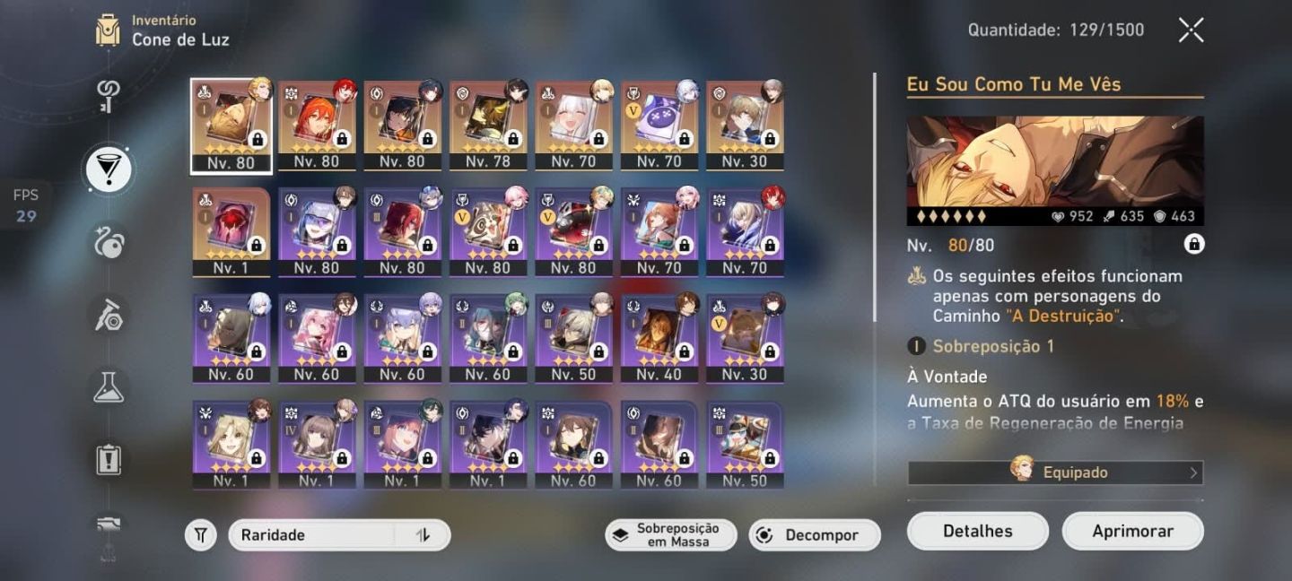 CONTA HSR AR 67 MIDGAME - Himeko N. + CONE | M. Blade + CONE | + T5 & CONES