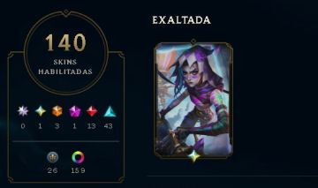 Conta mono lux e Morgana e com jinx fragmentada