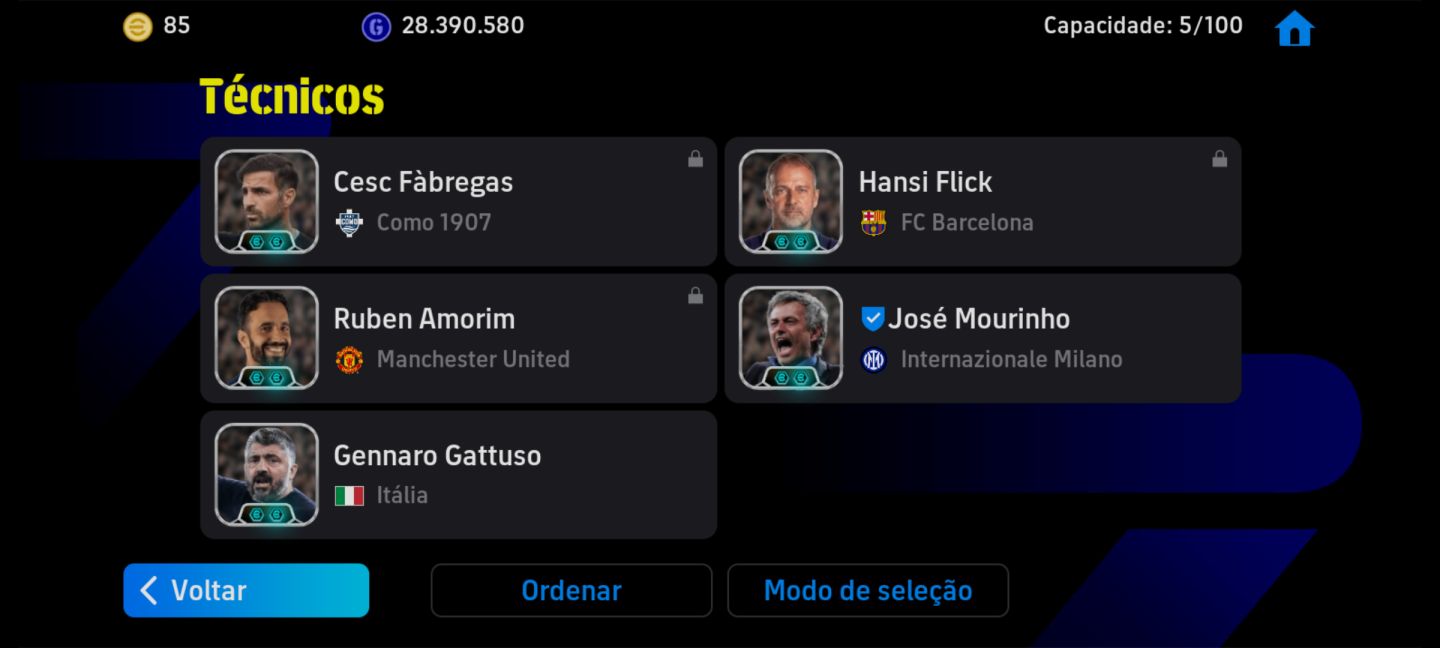CONTA EFOOTBALL 3206 COM VARIOS JOGADORES TOP CONTA PERFEITA PRA COMEÇAR