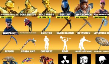 Conta de Fortnite com 545+ Skins Tryhards/Casuais