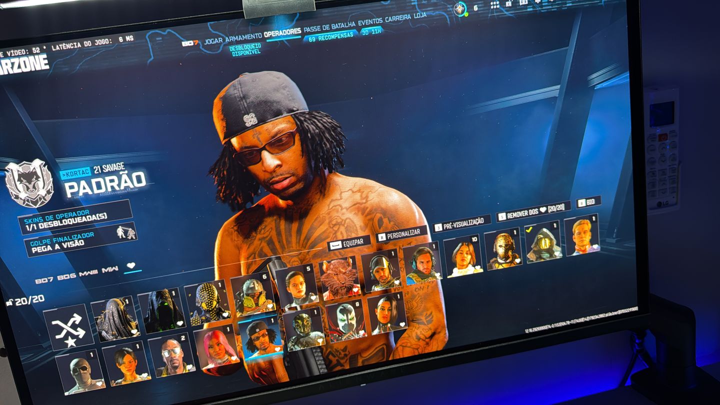 MESSI + NEYMAR + 21 SAVAGE + LARACROFT + BLACKNOIR + CAPITÃOPÁTRIA + NICKI MINAJ