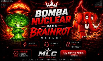 Nuke for Brainrot/Bomba Nuclear para Brainrot; BRAINROTS SUPREMOS SX/S BARATOS!!