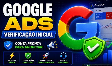 Conta Google Ads Verificada | Entrega Automática
