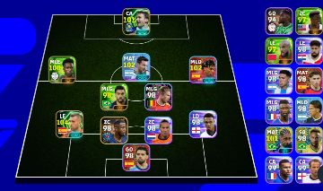 Conta de Efootball iniciante com Jordi Alba 104!!