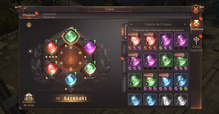 MU DARK EPOCH BK INI 2.040b Top1 - lvl 610 mestre T10 - VIP15