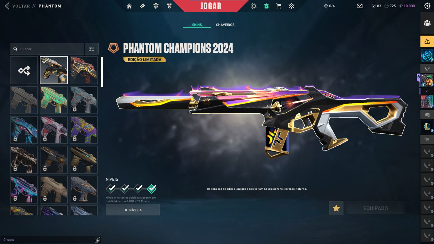 Conta riot com (LoL 219 skins) e (valorant conta criada ep1 ato1)