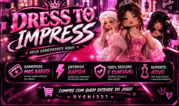 [VIP] GAMEPASS DRESS TO IMPRESS | MENOR PREÇO