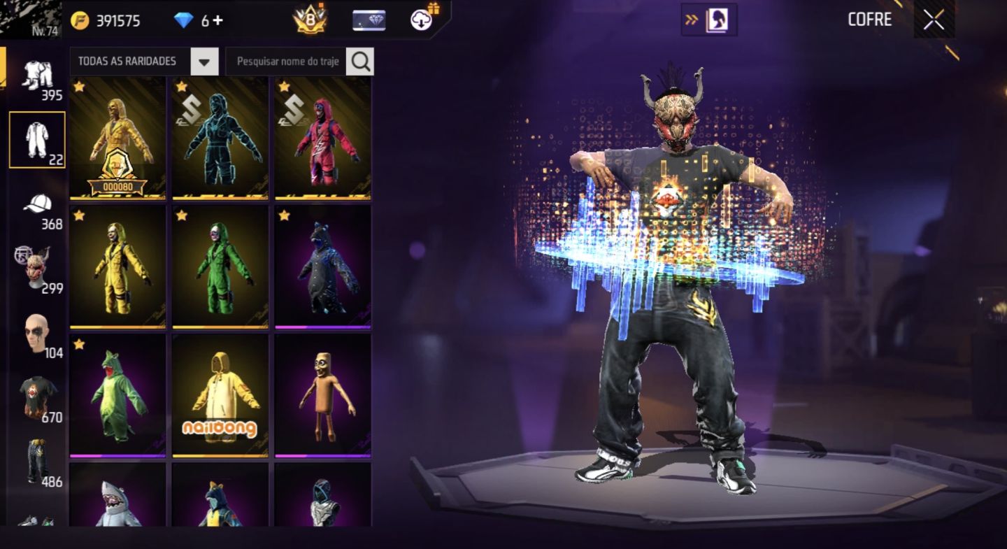 Conta prime 8 raiz ff