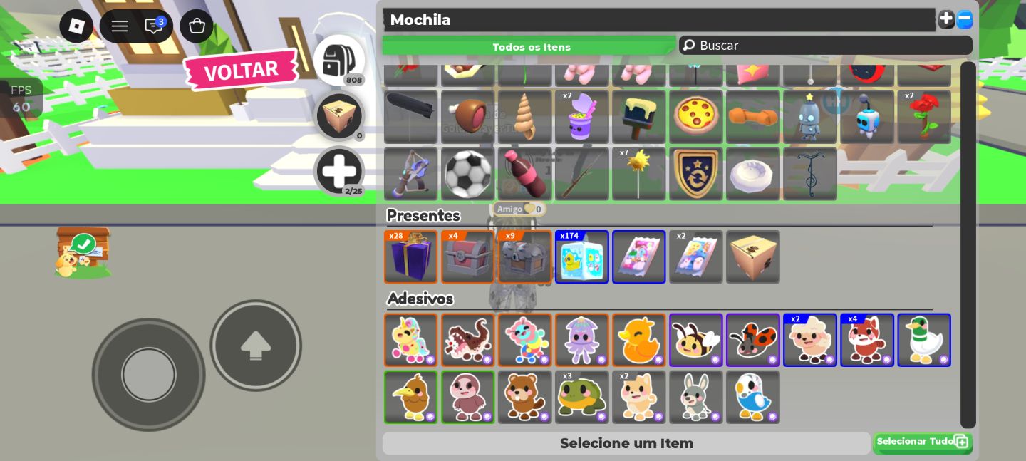 CONTA ROBLOX - Adopt me+ ITENS RAROS