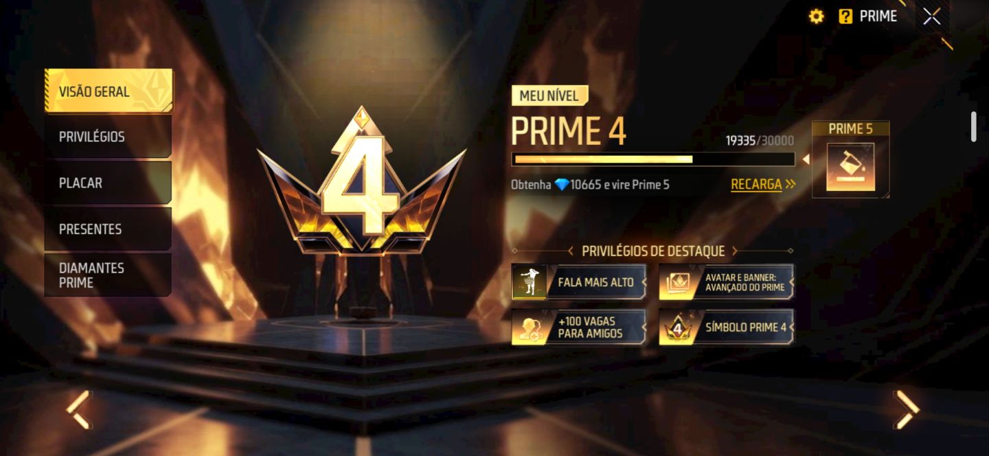 CONTA FREE FIRE NÍVEL 68 | 1.276 DIAMANTES | 400 CAMISAS | LOGIN VK + EMAIL