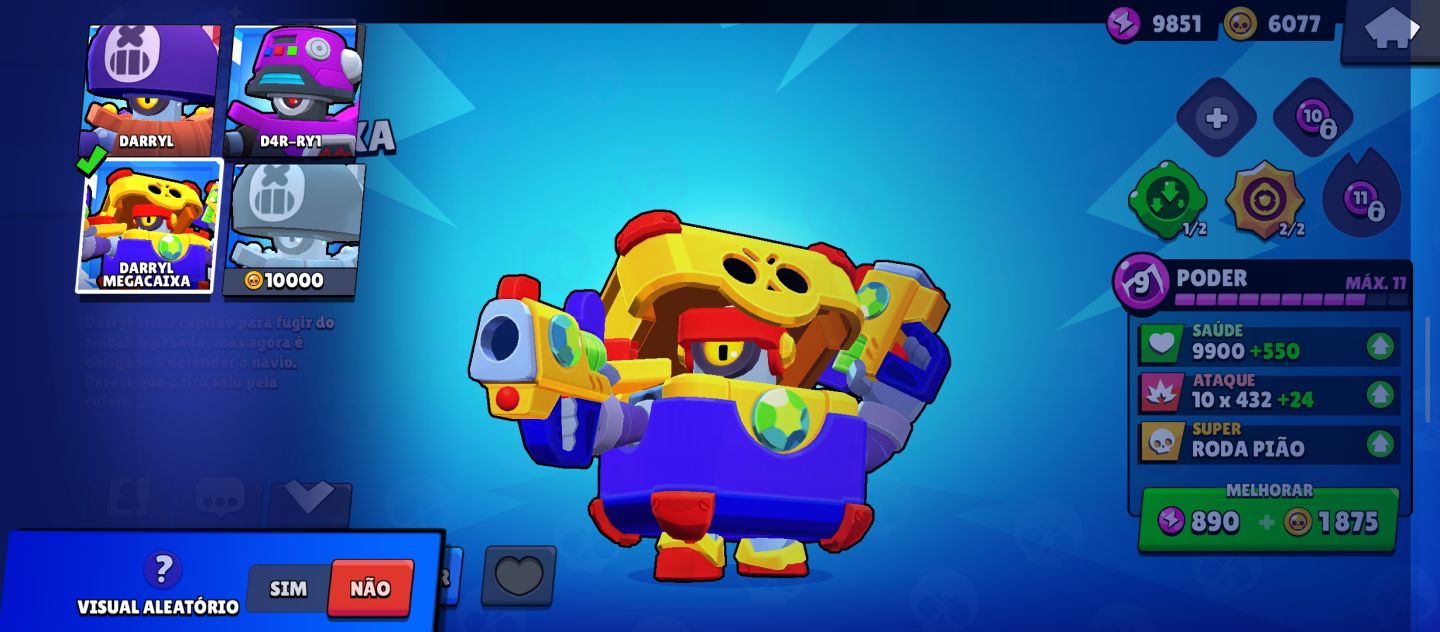 Conta de Brawl stars super rara