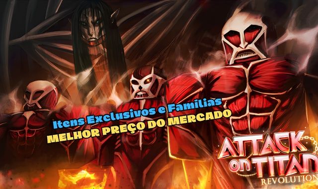 Attack on Titan Revolution - Zangetsu L/ Negociável
