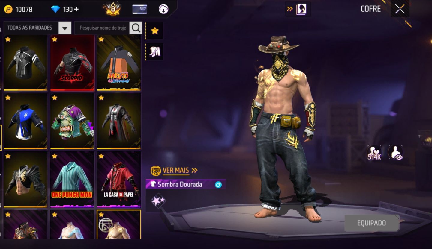 SEMI FULL DO 2 PRA CIMA +1K DE PEITA+RAGNAROK ETC