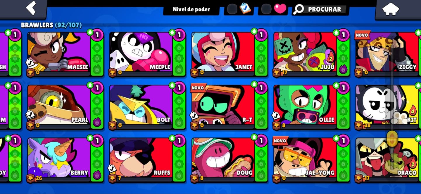 Conta Brawl Stars 2022 com Leon, várias skins e Brawlers maximizados!