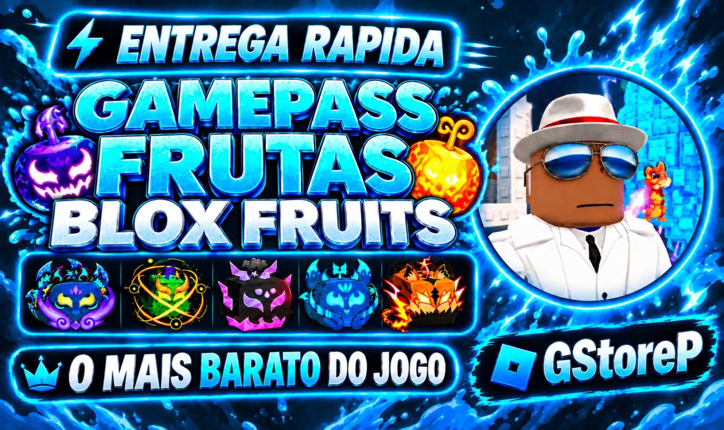 Blox Fruits | GAMEPASS E FRUTAS !!! - Entrega rapida.