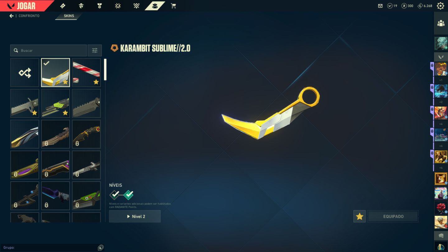 CONTA VALORANT - COM BASTANTE SKINS! (FULL ACESSO) + E-MAIL VINCULADO!