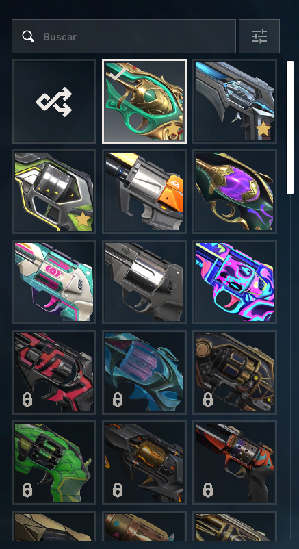 CONTA DE VALORANT OURO 3/PLATINA 1 - COM MUITAS SKINS!!