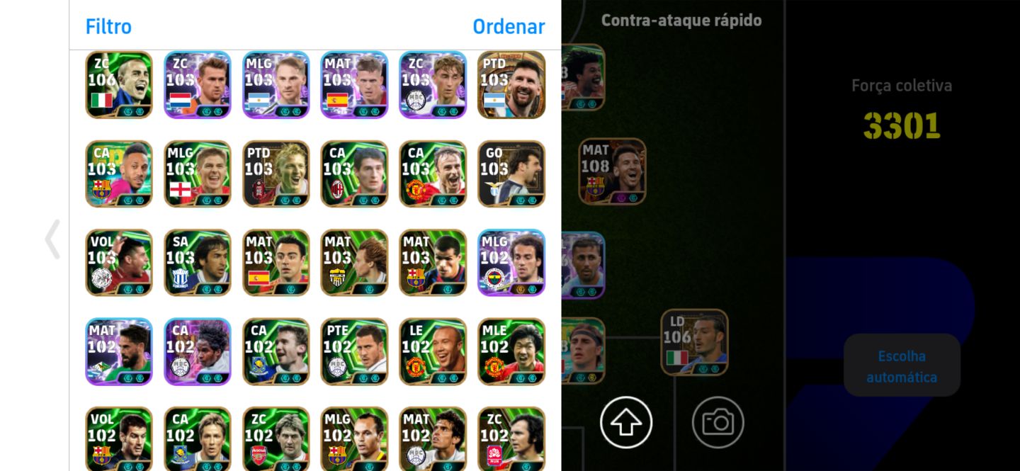 CONTA EFOOTBALL EXTREMAMENTE BUGADA, PELÉ, RONALDINHO 2002, GULLIT E CIA