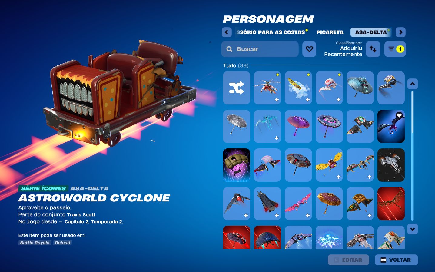 Conta fornite OG 100 seguro pois a conta é minha.