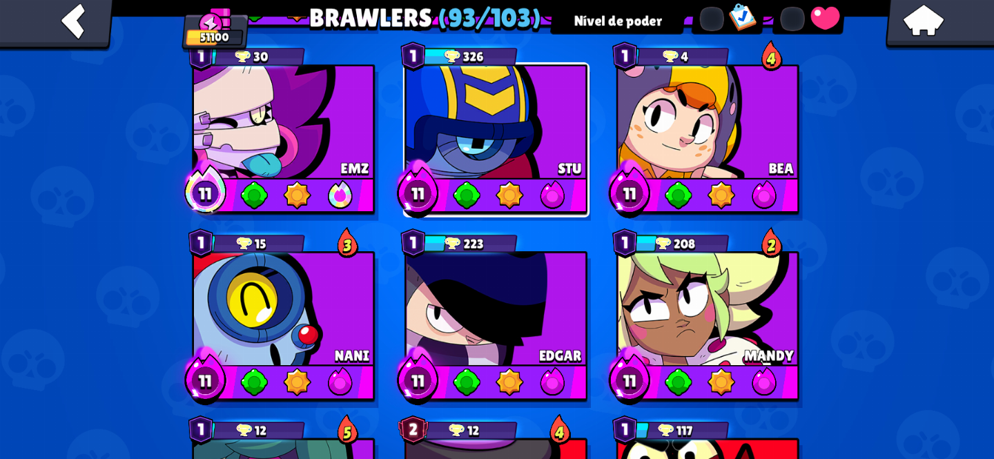 Conta de brawl stars 2019