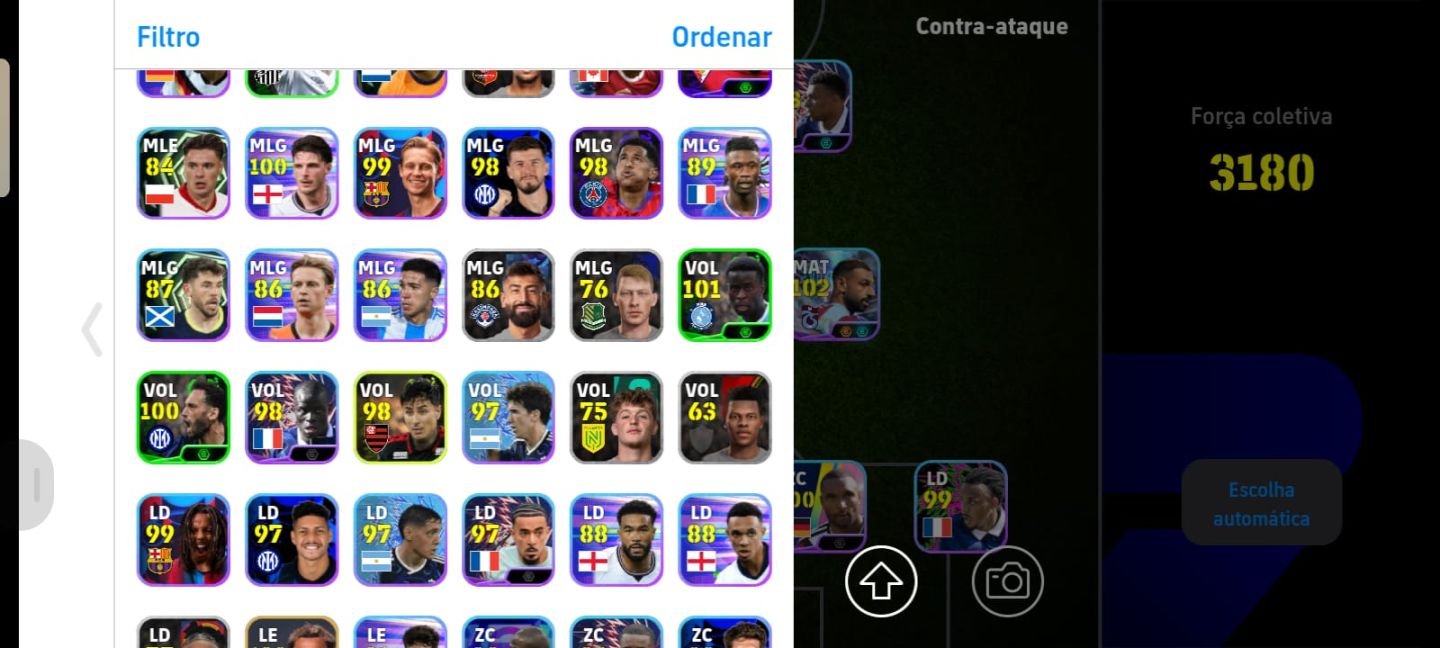CONTA EFOOTBALL BRABA! SALAH SHOW TIME 102 + PECK DA FRANÇA !!