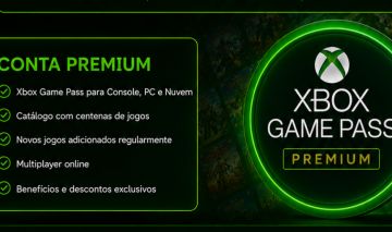 Xbox game pass premium conta individual