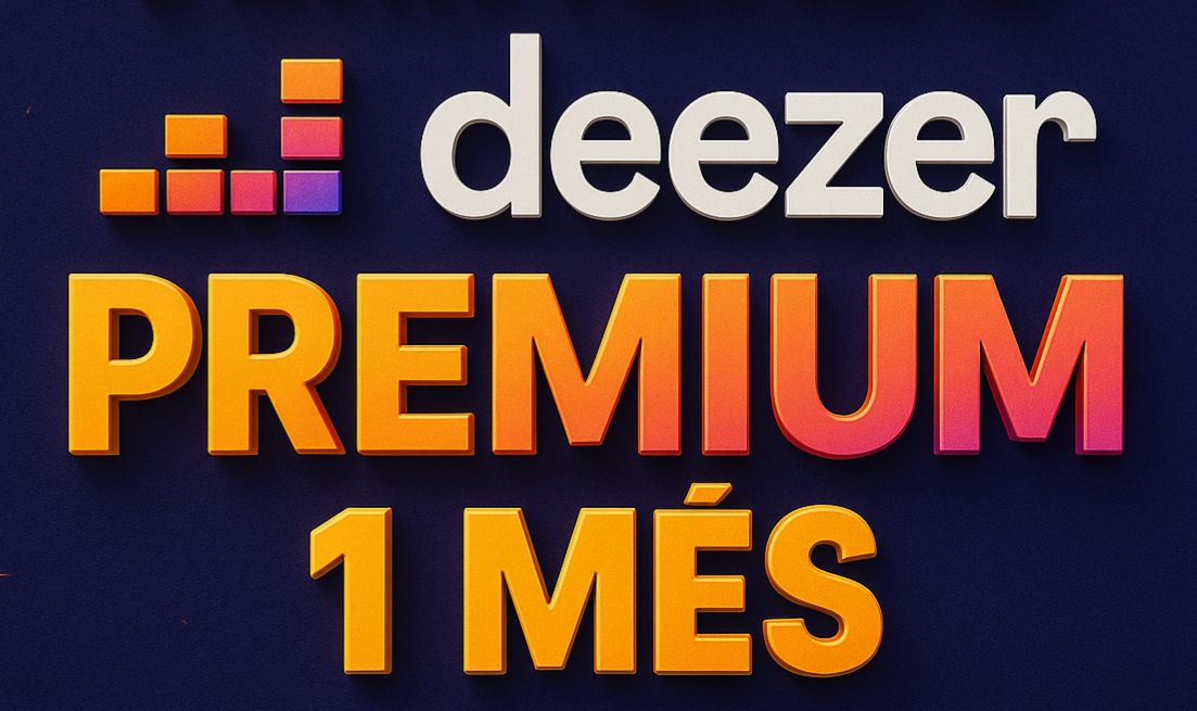 DEEZER PREMIUM (1 MÊS)