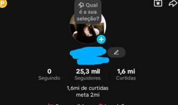 Conta TikTok Monetizada 25K Seguidores | 9,8M Views em Vídeo Viral