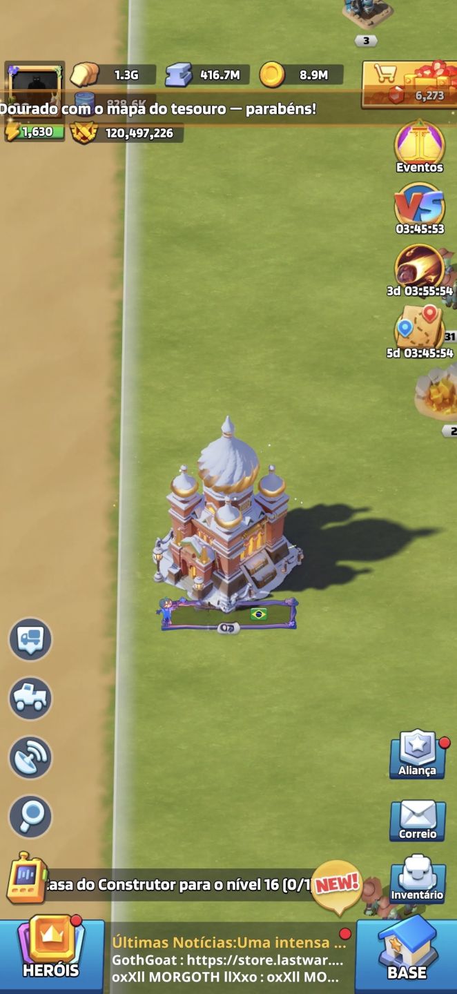 CONTA LAST WAR HQ30