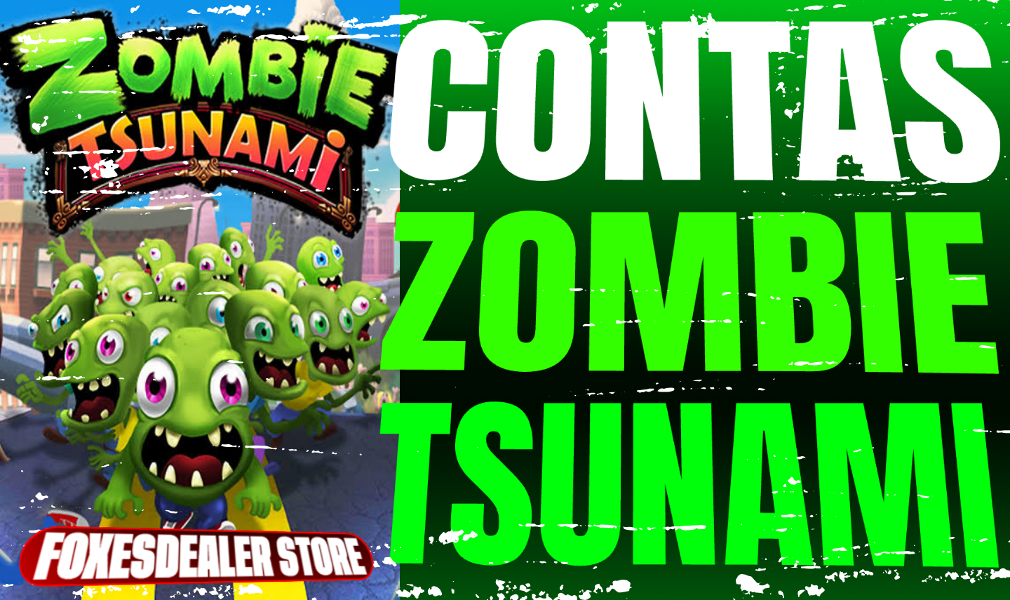 CONTAS ZOMBIE TSUNAMI (FULL ACESSO)