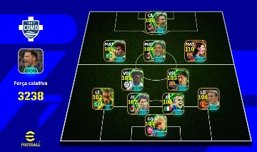 Conta de pes mobile com Messi BIG TIME e Zico