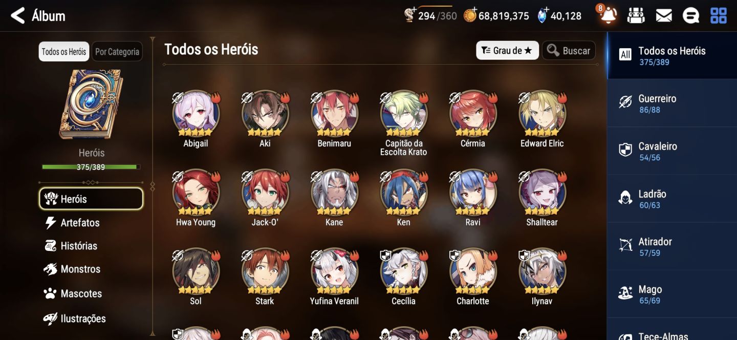 Epic Seven Endgame Mais de 6 Anos de História / Coleção Veterana