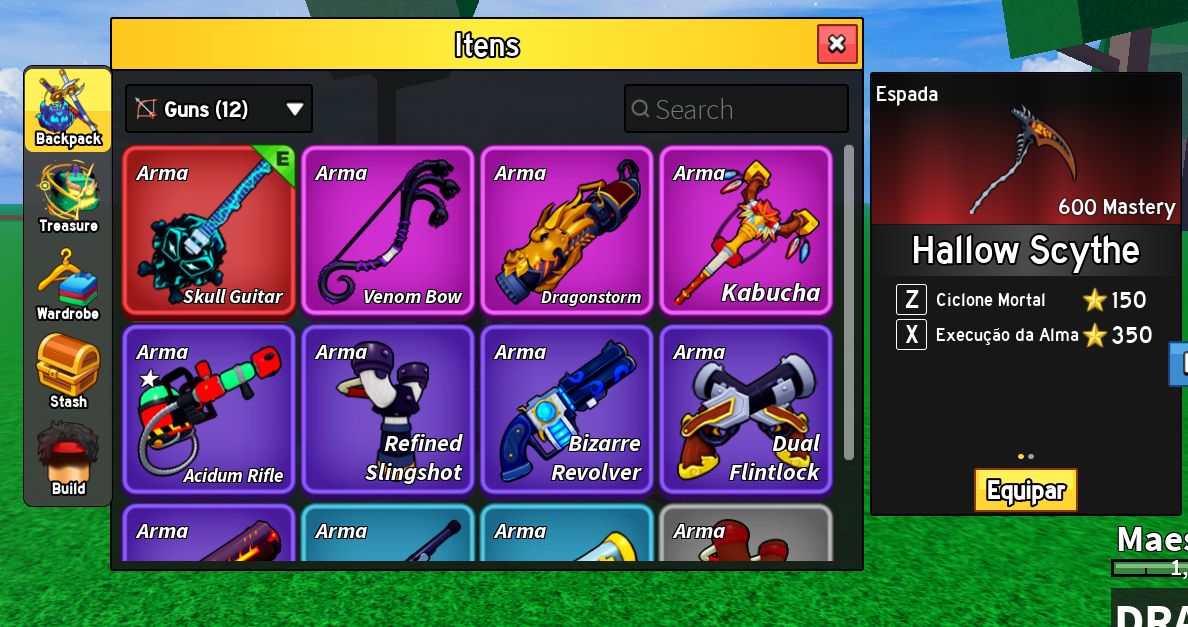 Conta de Blox fruits Completa com Buddha Perm, Dark blade e muitas Gamepass e v4