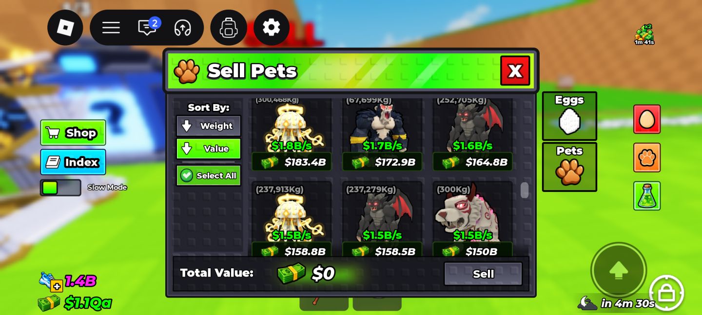 [Conta Steal a Egg] 300B/S Melhor preço