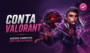 Conta Valorant | 8 Facas | +R$ 4.142 Investidos | Diamante 1