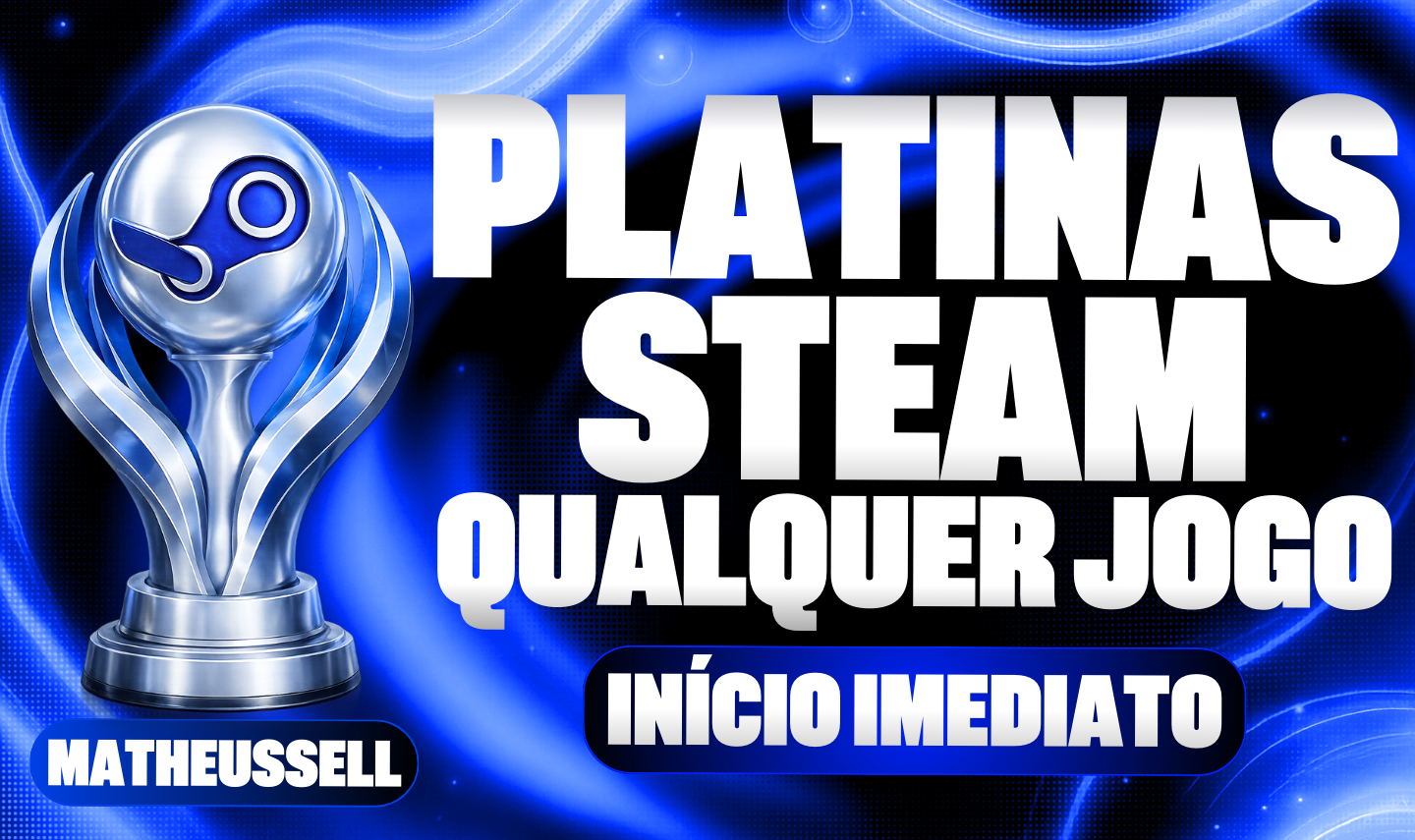 PLATINA DE JOGOS STEAM 100%/TODAS AS CONQUISTAS/QUALQUER JOGO/PROMOÇÃO!