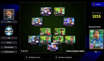 CONTA eFootball STEAM | FORÇA 3215 | MBAPPÉ 106 + SHEVCHENKO 106 + NESTA 106
