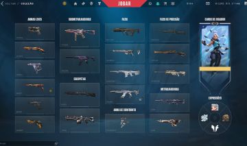 CONTA VALORANT + 2.372 vp | FULL ACESSO | +25 SKINS PREMIUM | SKINS NA DESCRIÇÃO