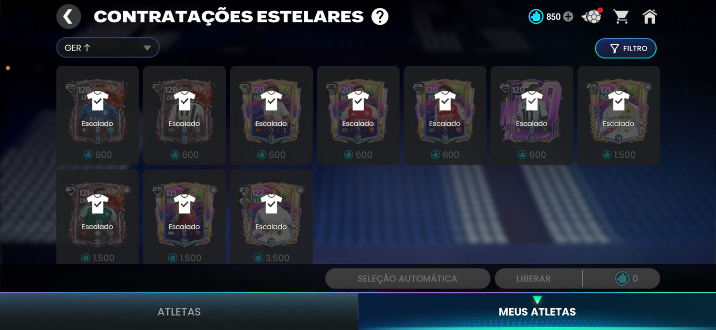 CONTA FC MOBILE EA TIME MONTADO + CARTA 122 STURRIDGE NOVO NO JOGO! + 95,8 MI