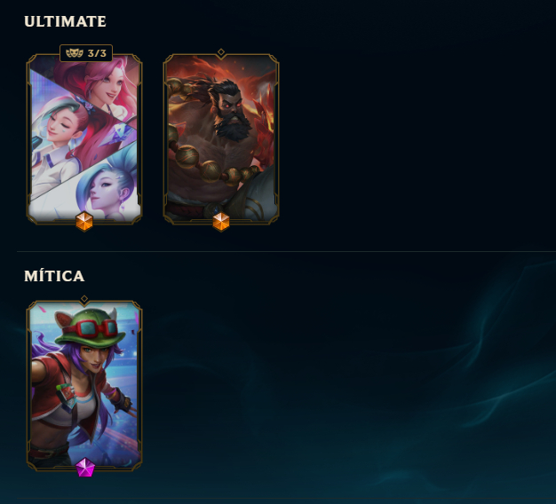Conta League of Legends - 100% alterável - Rammus Rei, Kayle Juíza etc