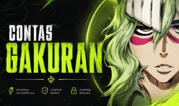GAKURAN CONTAS RARAS!! ENTREGA AUTOMATICA