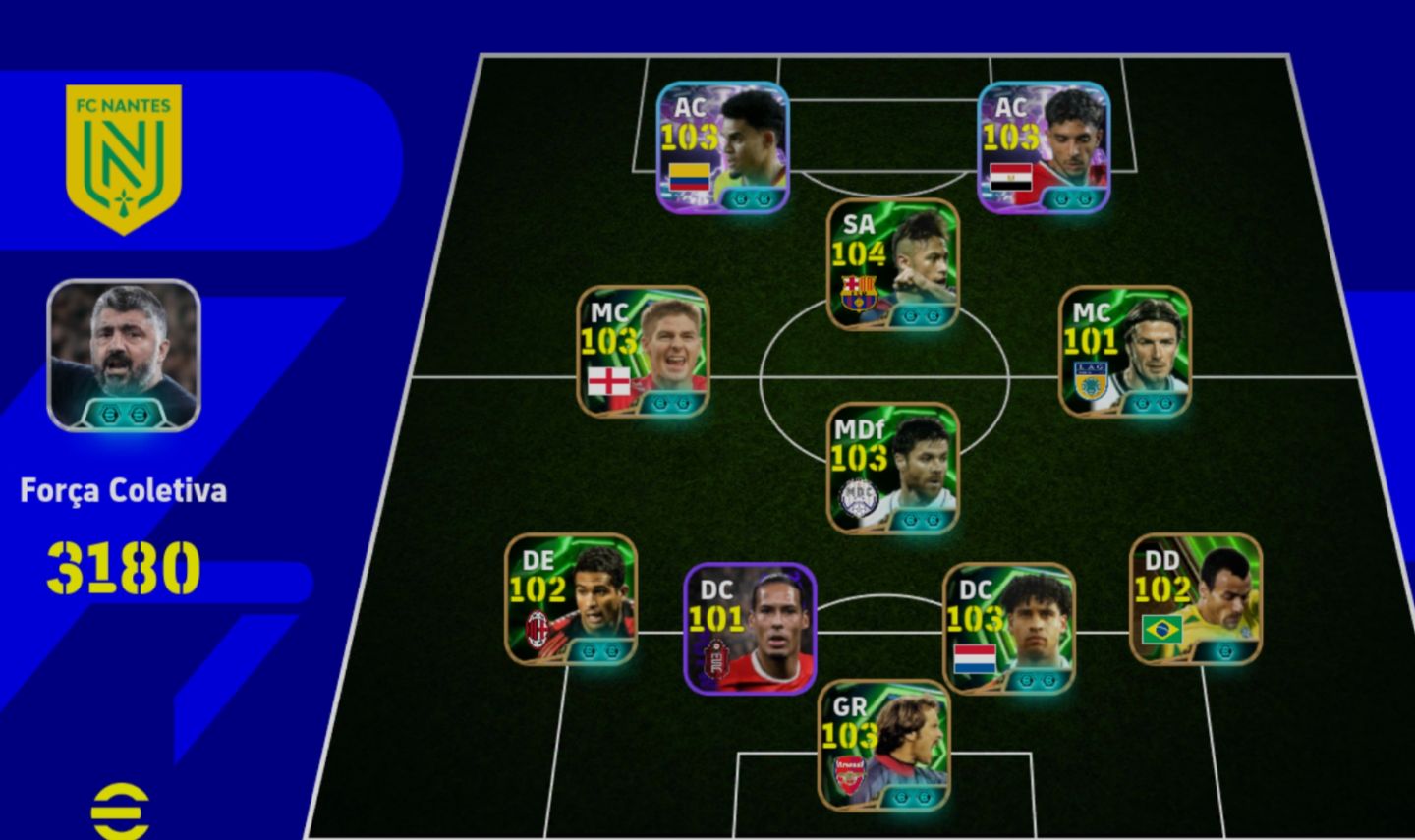 Conta de efutebol top