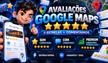 AVALIAÇÕES GOOGLE 5 ESTRELAS | COMENTÁRIOS PERSONALIZADOS | GOOGLE MEU NEGÓCIO