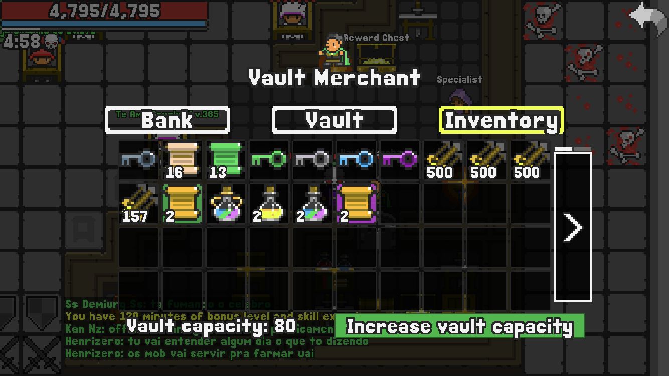 Conta LvL. 313 Rucoy Online (Conta Farmer)