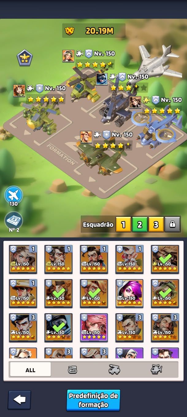Conta Last War HQ30 | 124,5M | T10 | VIP 13 | Servidor 2032