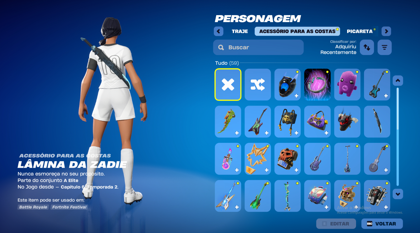 Conta fortnite varinha estelar(30+ skins)