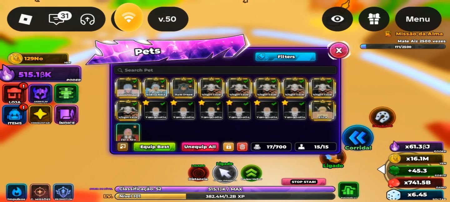 CONTA ANIME ASTRAL SIMULATOR, ULTIMO MAPA, FULL PASS Classificação 52