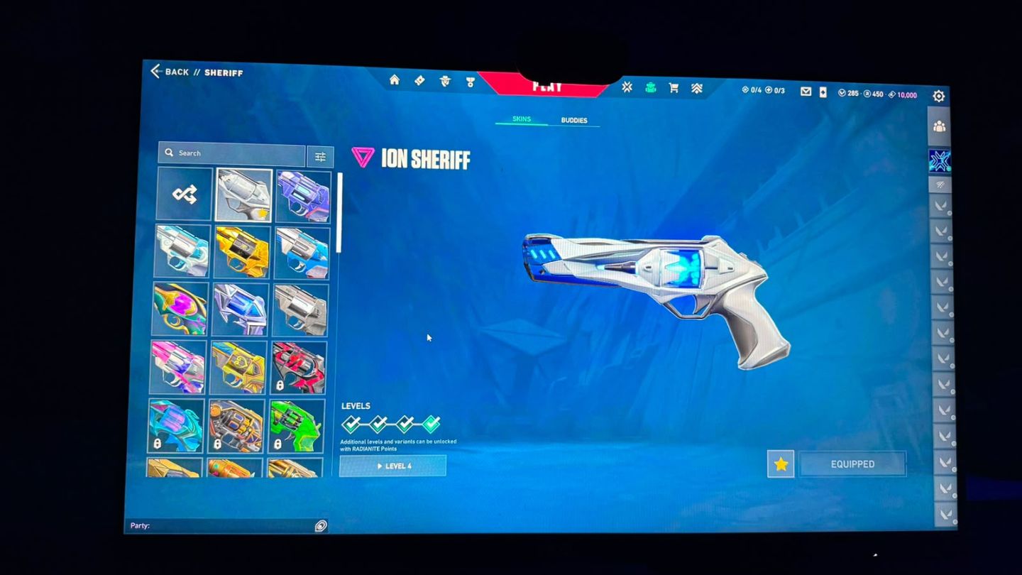 CONTA VALORANT À VENDA SKINS RARAS