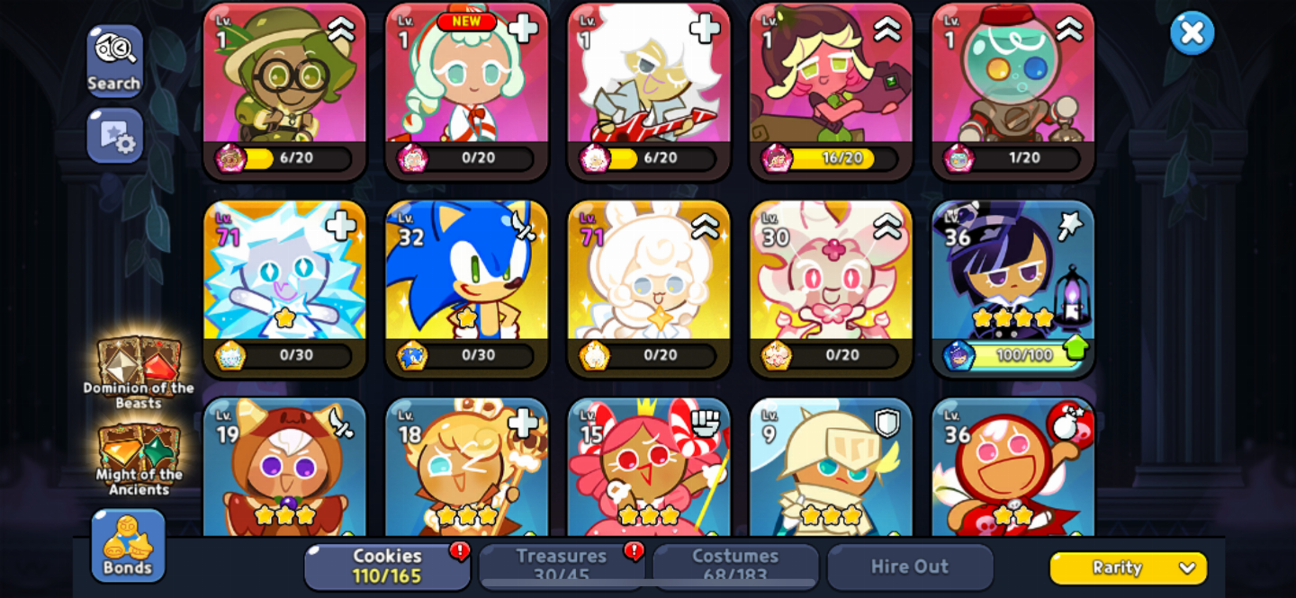 CONTA AVANÇADA COOKIE RUN KINGDOM