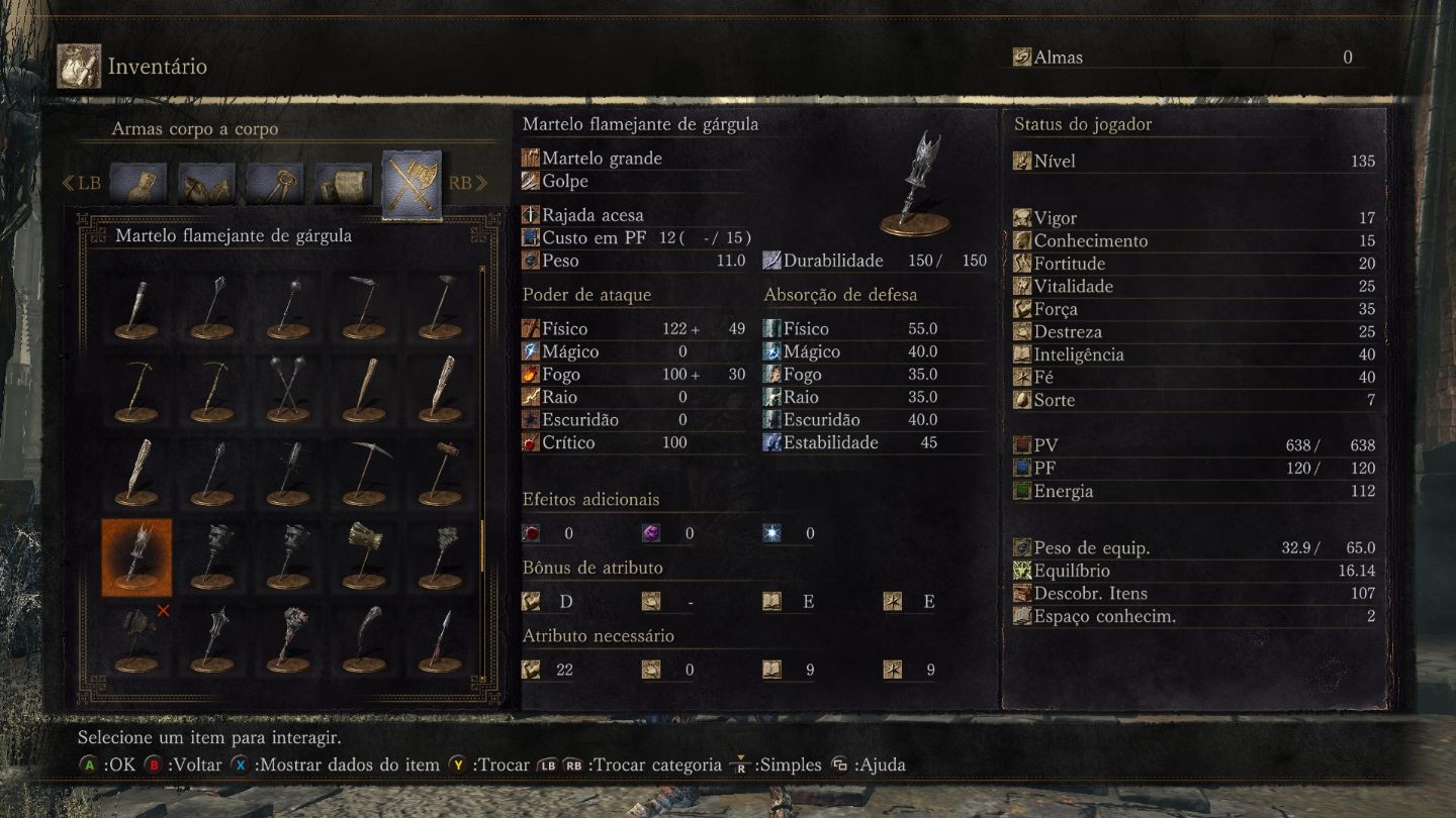 DARK SOULS 3 Todos os Itens PS4/5 e Steam